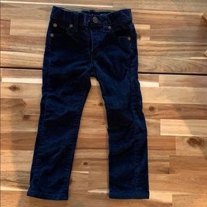 Crewcuts navy cords / size 3